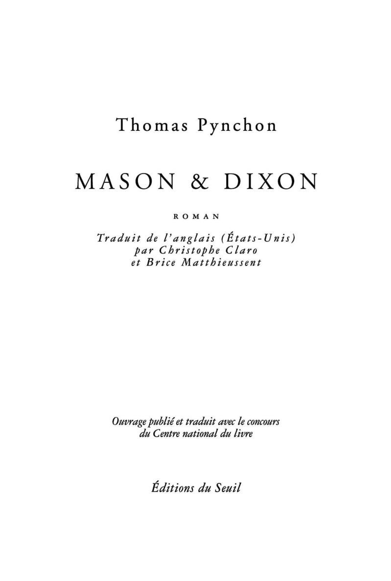 Mason & Dixon