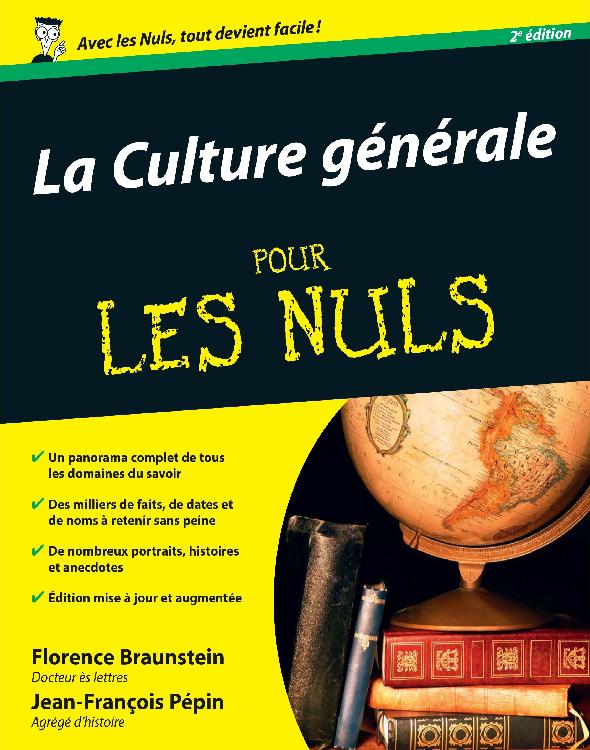La Culture générale pour les Nuls