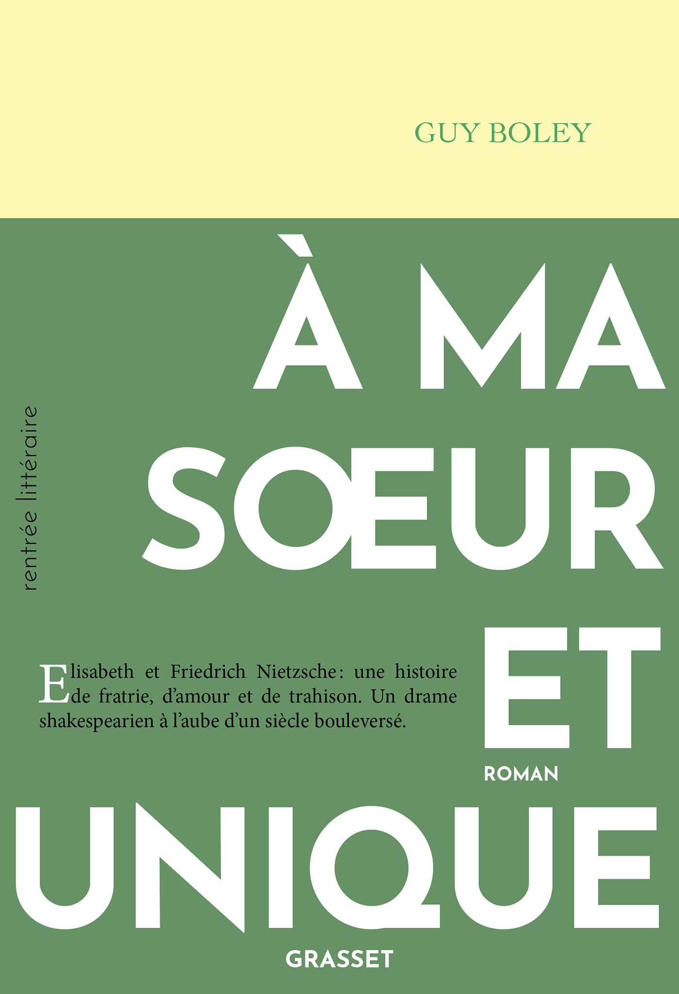 À ma sœur et unique