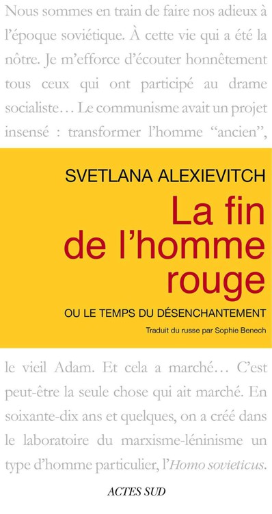 La fin de l'homme rouge: Ou le temps du désenchantement