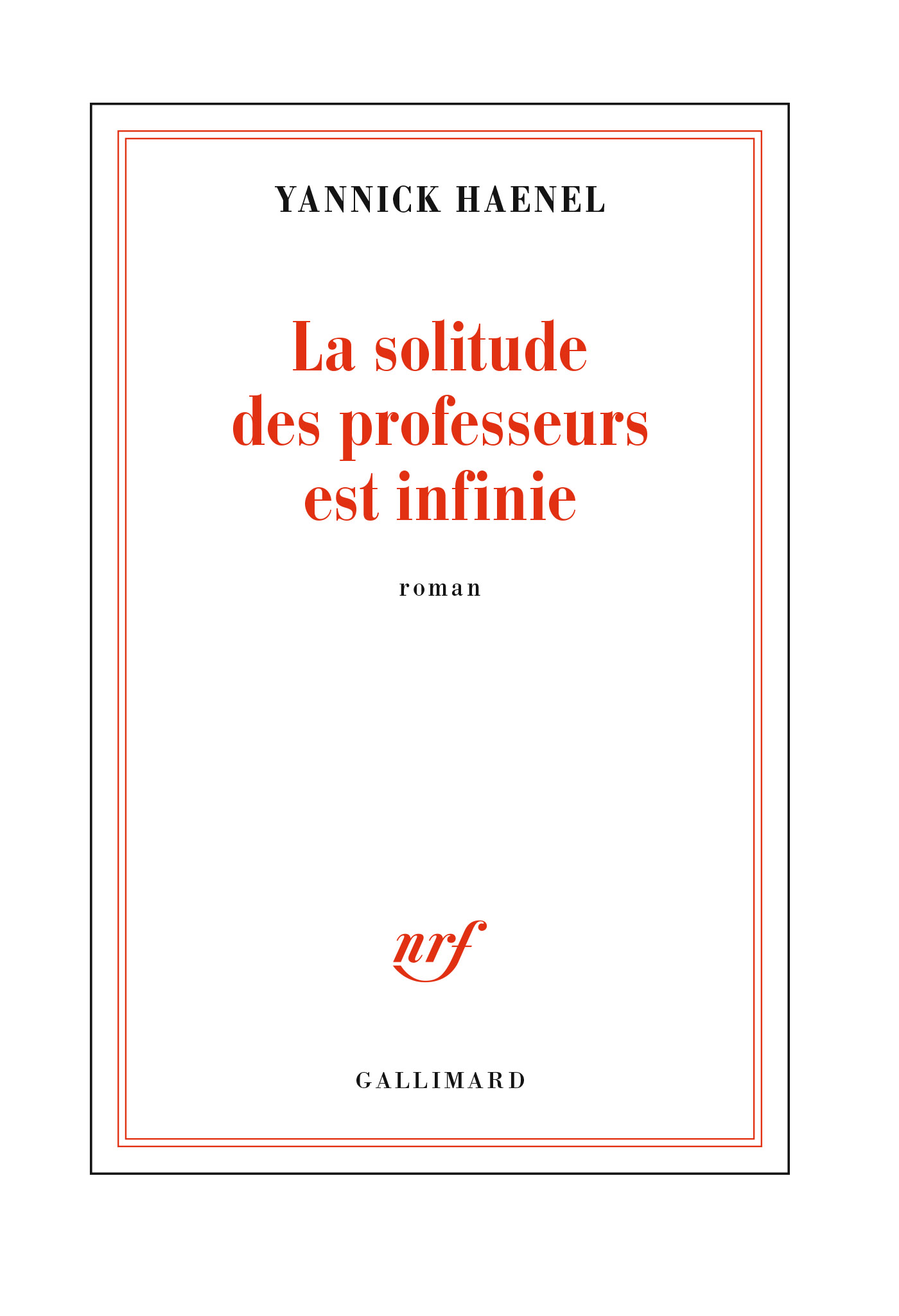 La solitude des professeurs est infinie
